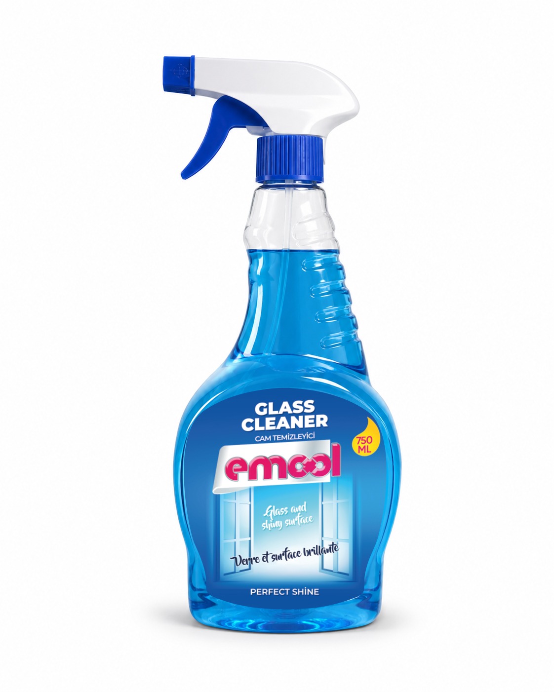 Emool Cam Temizleyici 750 ml | Emool Deterjan | Çamaşır Suyu, Yüzey Temizleyici, Gider Açıcı ve Hijyen Ürünleri Üreticisi | Yerli Temizlik ve Hijyen Ürünleri Üreticisi