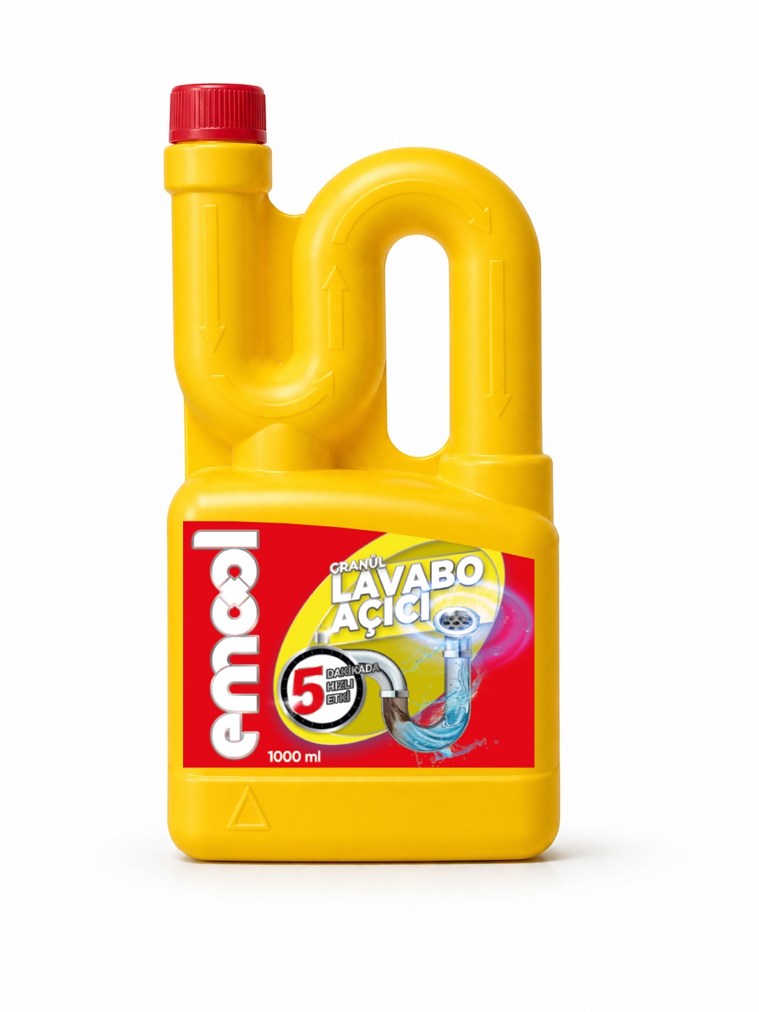 Emool Granül Lavabo Açıcı 1000 ml | Emool Deterjan | Çamaşır Suyu, Yüzey Temizleyici, Gider Açıcı ve Hijyen Ürünleri Üreticisi | Yerli Temizlik ve Hijyen Ürünleri Üreticisi