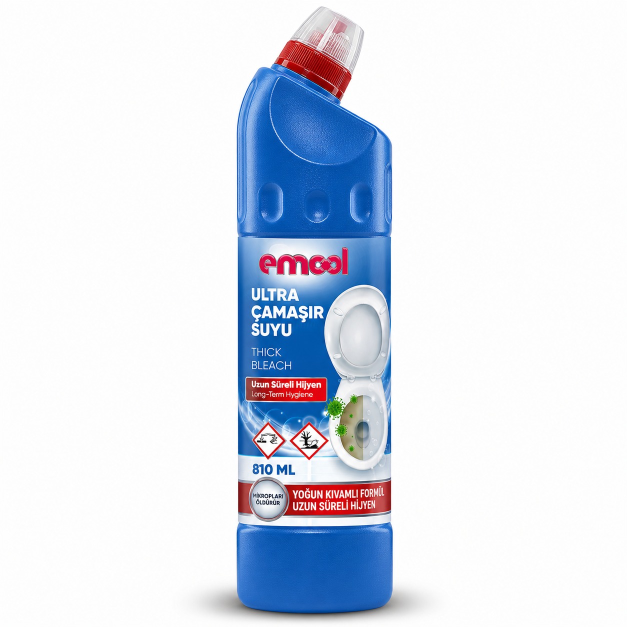 Emool Ultra Çamaşır Suyu 810 ml | Emool Deterjan | Çamaşır Suyu, Yüzey Temizleyici, Gider Açıcı ve Hijyen Ürünleri Üreticisi | Yerli Temizlik ve Hijyen Ürünleri Üreticisi